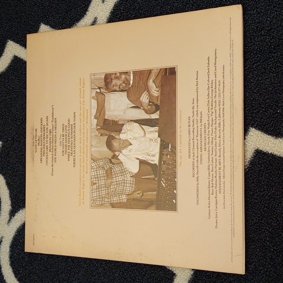 United Artists - Kenny Rogers - Love Lifted Me - Vinyl Record Album - Picture 3 of 13